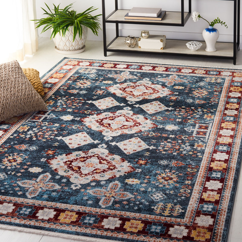 Bayside Performance Machine Washable Oriental Rug, Rectangle 4' x 6'
