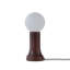Shore Table Lamp Smoke Grey With G95 LED Bulb US-120065243
