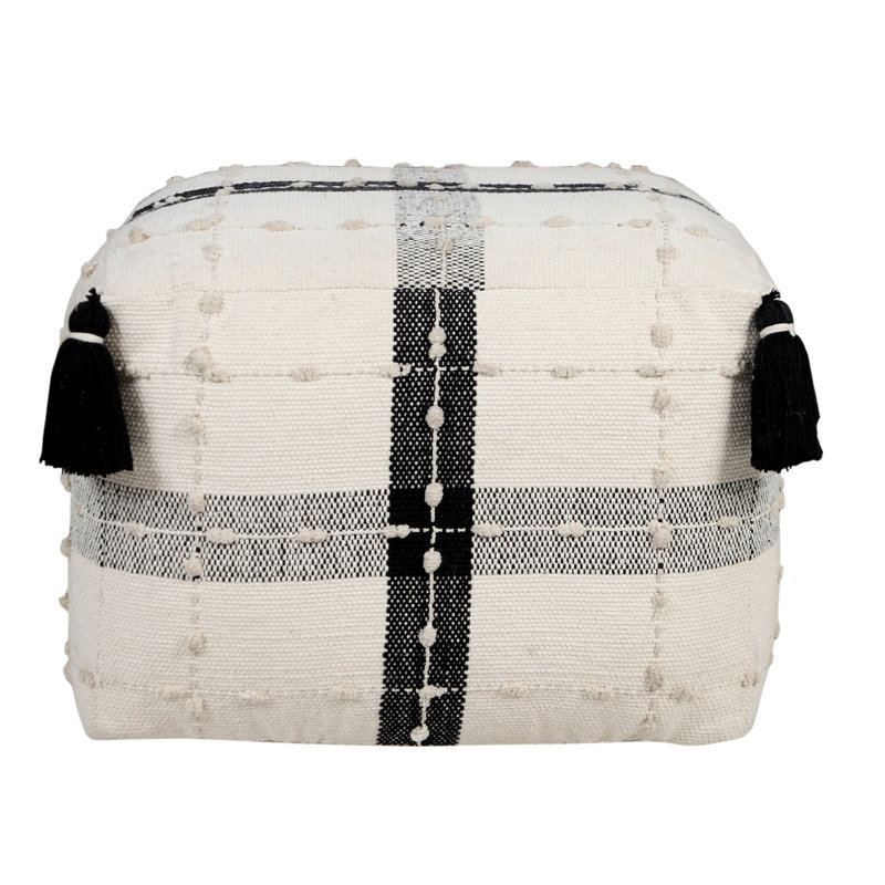 Mcgann Upholstered Pouf