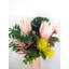 Arrangement de soie tropicale Protea