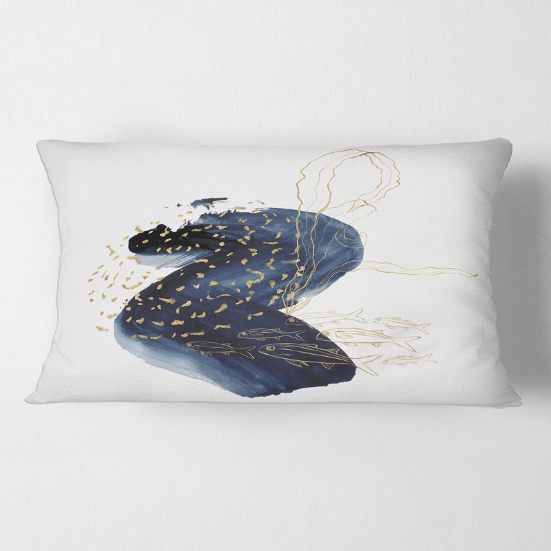 Abstract Throw Pillow