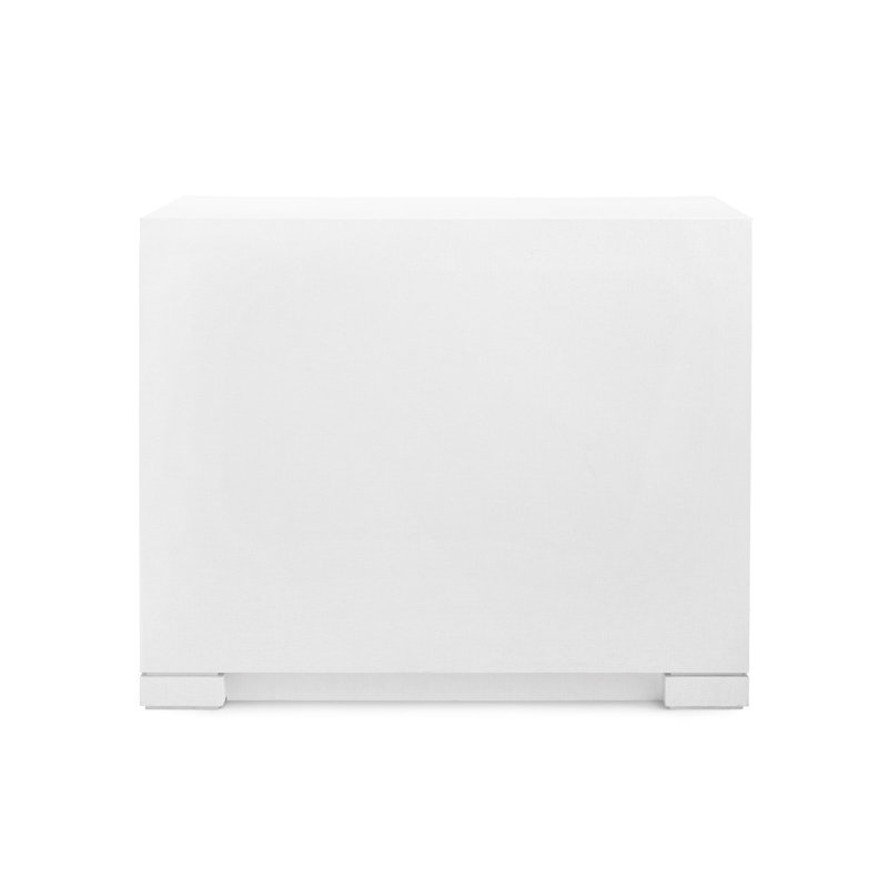 Frances Accent Chest, White