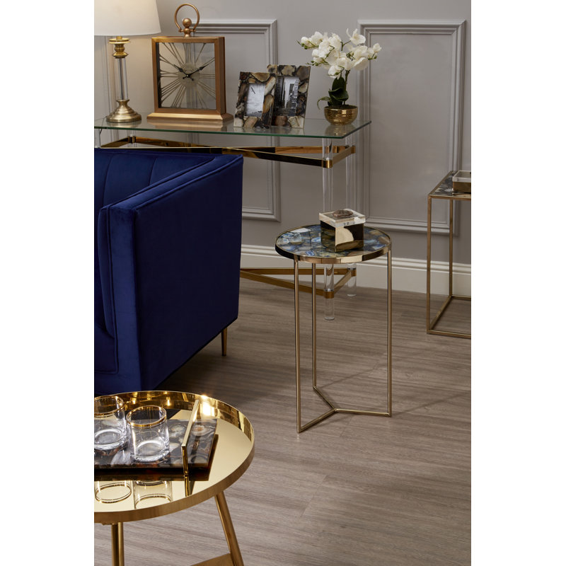 Adrienne Sled End Table