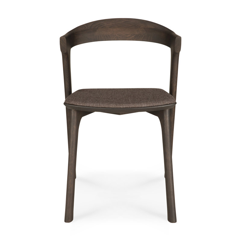 Bok Upholstered Dining Chair, Oak Brown, Oak Brown Nylon/Wool