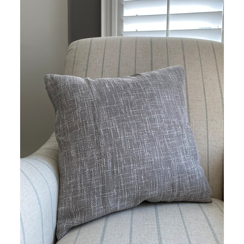 Housse de coussin carré, Gris