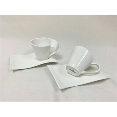 Aness Porcelain Teacup and Saucer