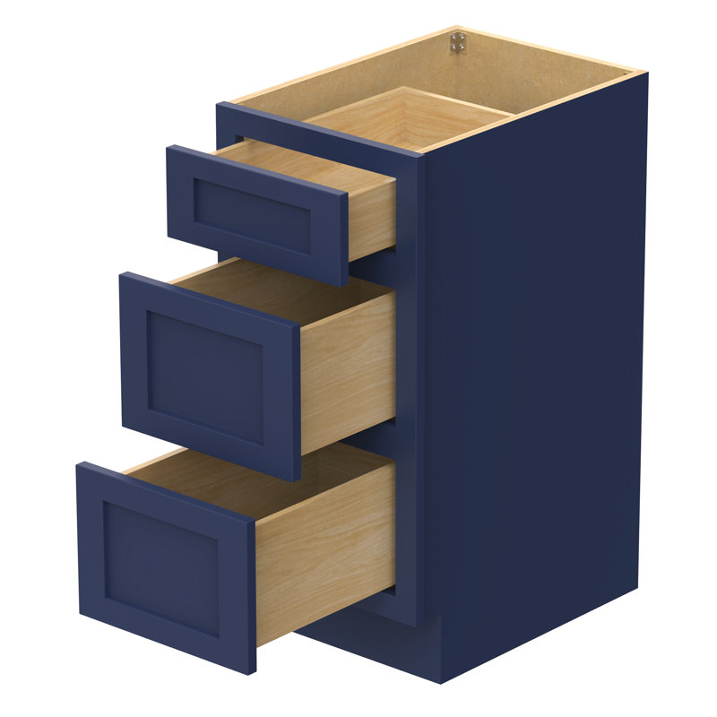 Base de meuble-lavabo de 15 po seulement, Bleu