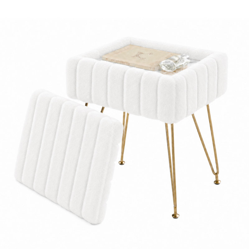 Repose-pieds avec tabouret de rangement Modern