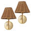Lot de 2 appliques murales Oburo