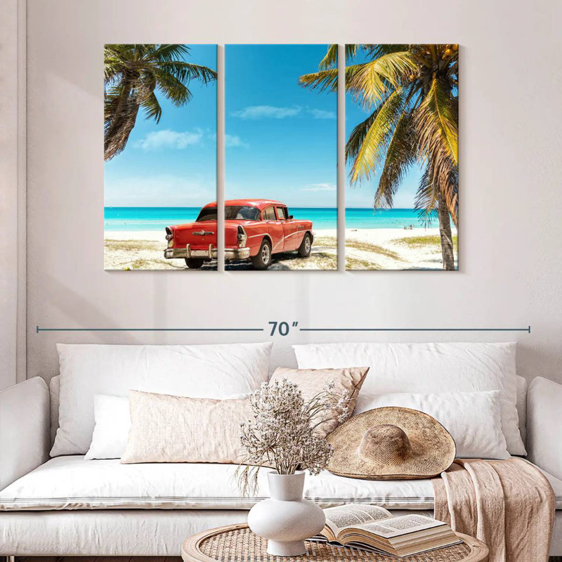 Voiture Gillard Cuban Beach Buick, H 14 po x l 23 po
