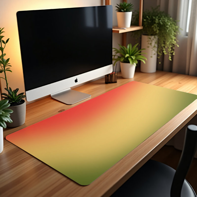 Polyester Desk Pad, 23.6x13.8