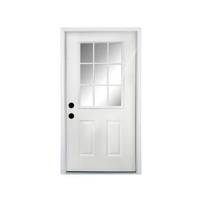Contemporary Style for Home's Front Entrance Entry Door