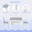 Kids 4 Piece Rectangular Play Or Activity Table and Chair Set
