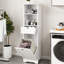 Armoire de trieuse à lessive blanche Space