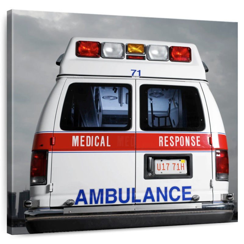 Mehar Medical Response Ambulance, 24" H x 24" W