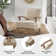 Amilio 28" W Polyester Armchair with Solid Wood Legs