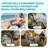 Folding Beach Chair With Wooden Armrest-647271113