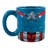 Marvel Captain America Sculpted Ceramic Coffee Mug