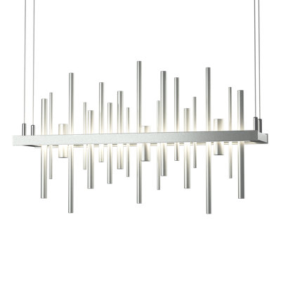 Luminaire suspendu linéaire à 1 lumière DEL pour ilot de cuisine Cityscape