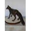 Statue bronze Maumee Fox - Taille: L 36 po x l 11 po x H 19 po.