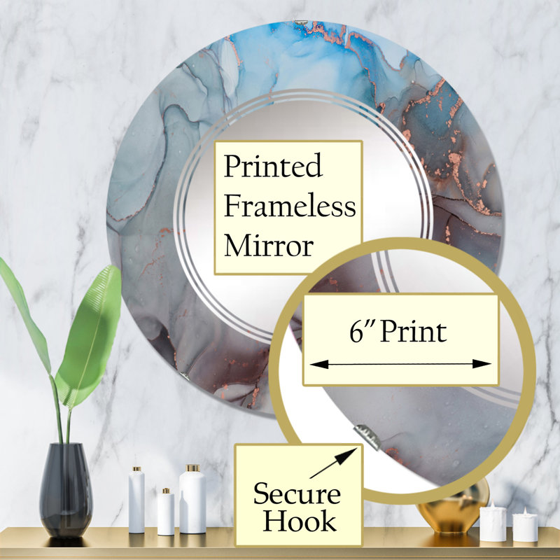 Miroir de salle de bain sans cadre, 32 po x 32 po
