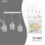3 - Light White Kitchen Island Pendant