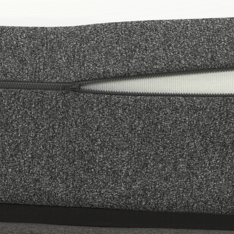 Très grand matelas en mousse à mémoire de forme de 8 po avec rebord pour le soutien, grille d'aération, mousse de rajeunissement en gel pour la nuit, housse lavable à la machine, sommeil