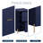 Ruthi Modern Manufactured Wood Nightstand with 2-Drawer-2027439852