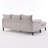 Convertible Combination Sofa With Footstools-2081924304
