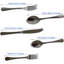 Ensemble de couverts 20 pièces en acier inoxydable 18/10 Alyze, service pour 4