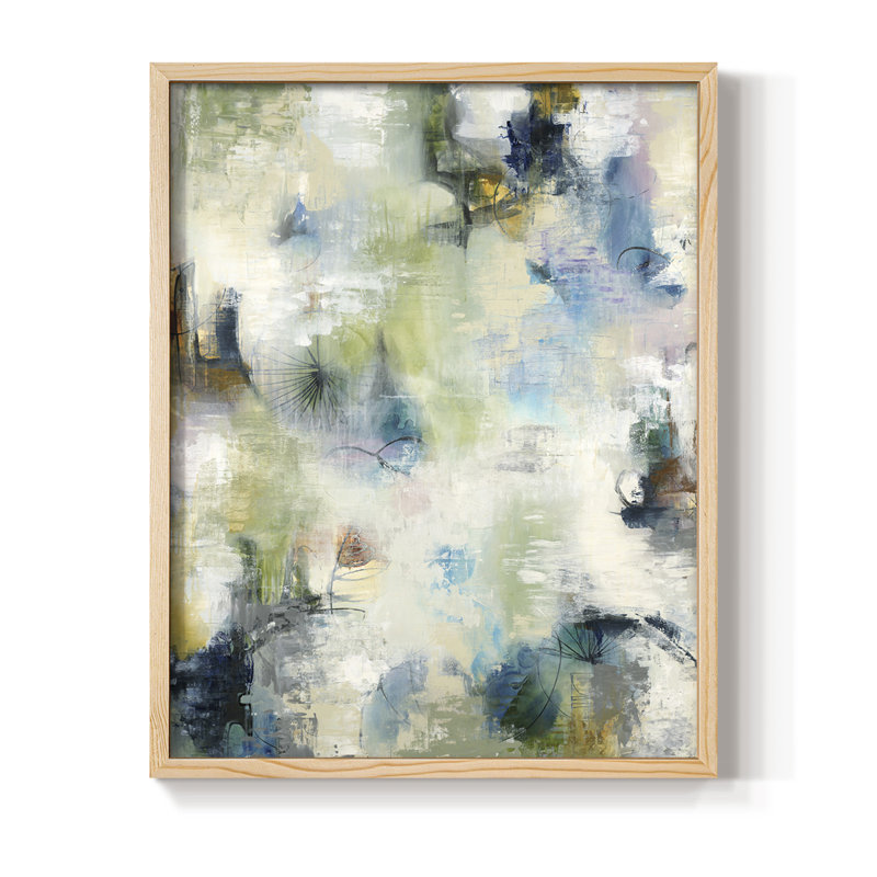 Making Magic Framed Print - Solid Wood, Natural, 11" H x 9" W