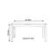 Bureau rectangulaire en chêne noir multifonctionnel-129105188