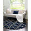Tapis bleu marine Corando-94518168
