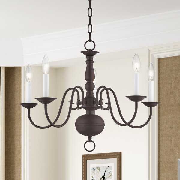 Lark Manor Benedetto 6 - Light Dimmable Chandelier & Reviews | Wayfair