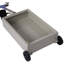 Vidange d'huile à profil bas 20 gallons avec pompe - gris