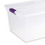 Contenant de rangement avec couvercle transparent Sterilite