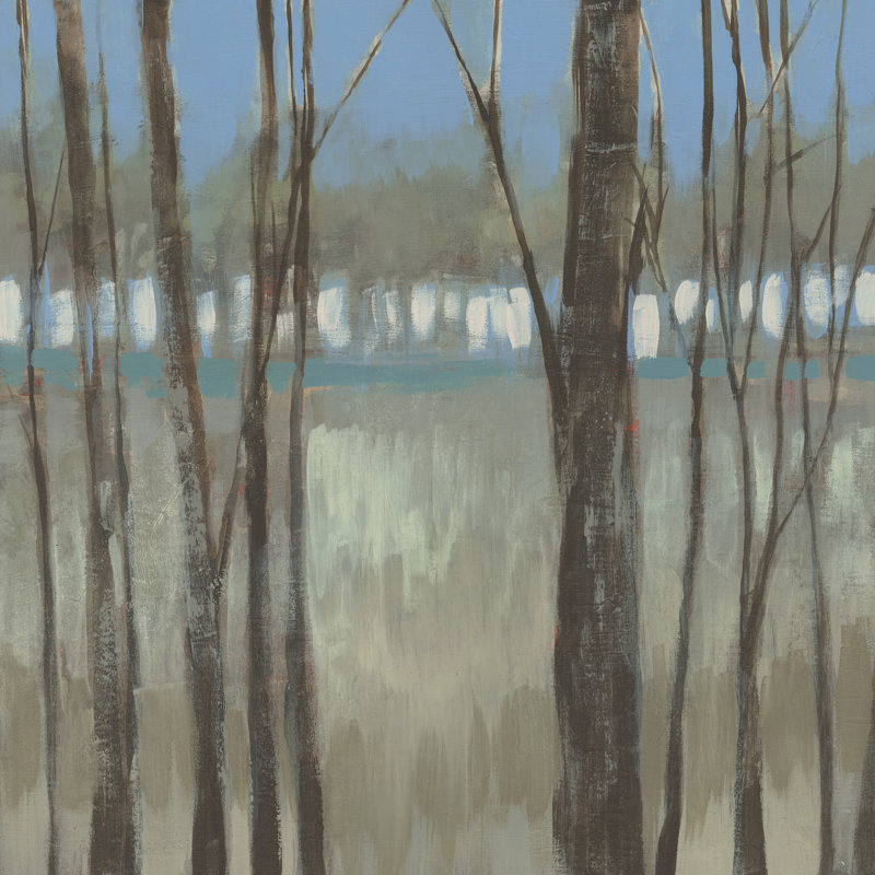 Within The Trees I by Jennifer Goldberger - Wrapped Canvas Painting, 76cm H x 76cm W