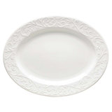 Lenox Opal Innocence Carved Oval Platter