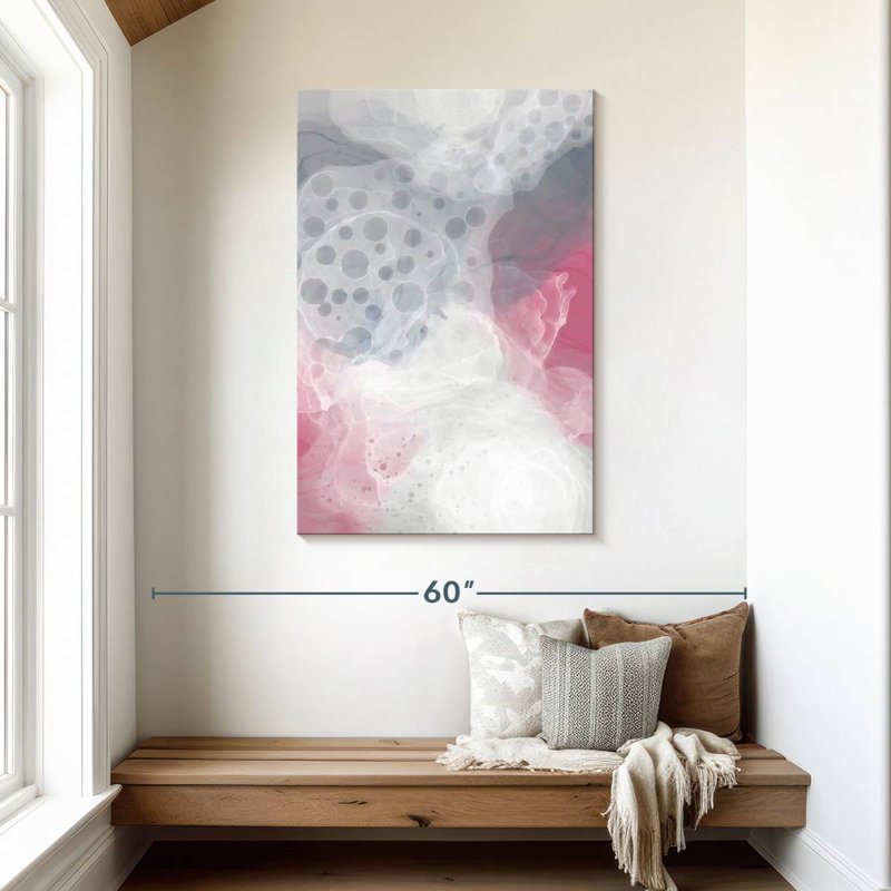 Avery Abstract Water Spots, 45" H x 30" W