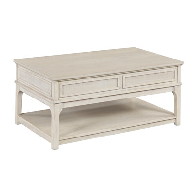 RECTANGULAR LIFT TOP DRAWER COFFEE-CLASSIC WHITE