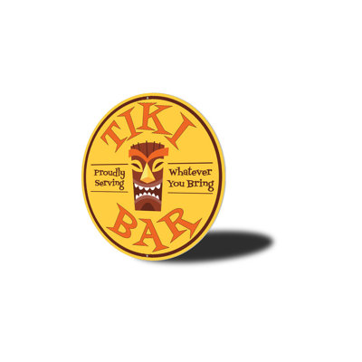 Plaque Tiki