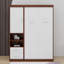 Lit escamotable simple avec armoire murale-788551562