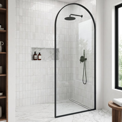 Arden Framed Fixed Shower Screen