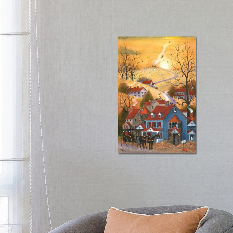 Witch House 1 Piece Wall Art on Canvas, 66.04 cm H x 45.72 cm W x 3.175 cm D, Does Not Apply