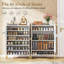 18 Pair Shoe Storage Cabinet-240450400