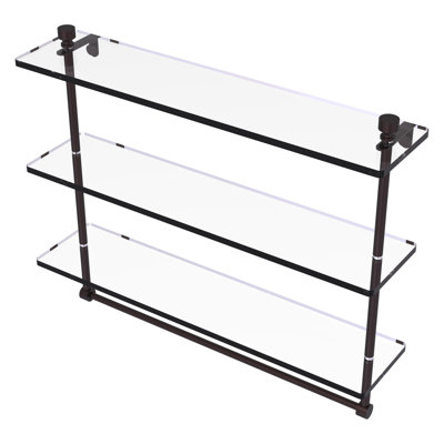 Ballenas 3 Piece Tiered Shelf with Towel Bar