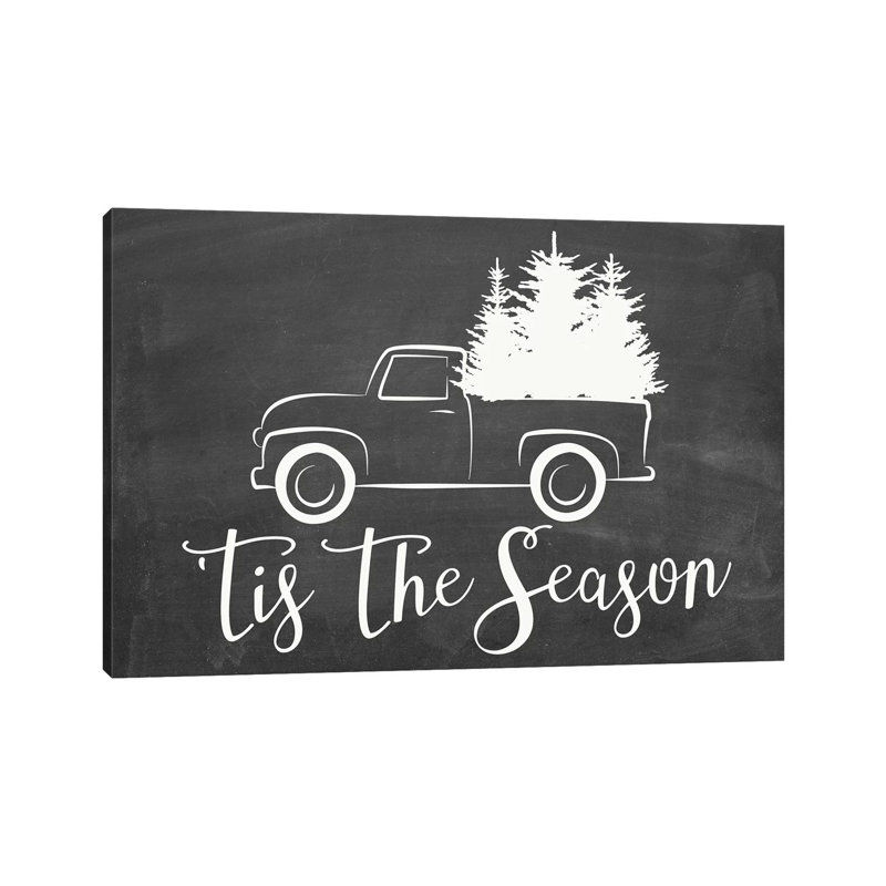 Rustic Christmas IV by Jean Kelly - Wrapped Canvas Gallery-Wrapped Canvas Giclée, 66.04cm H x 101.60cm W