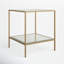 Edgarton Glass End Table