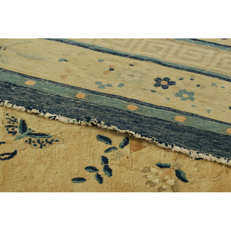 One-of-a-Kind 10’2”x14’6” Hand Knotted Area Rug