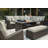 Evolo Rectangular Wicker Outdoor Coffee Table , 59'' in. W 35.5'' in. D